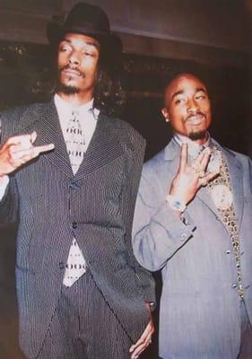 Tupac & Snoop poster