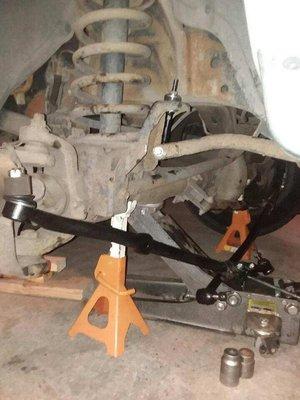 Picture of the new parts that i installed prior to towing it Automotive Concepts