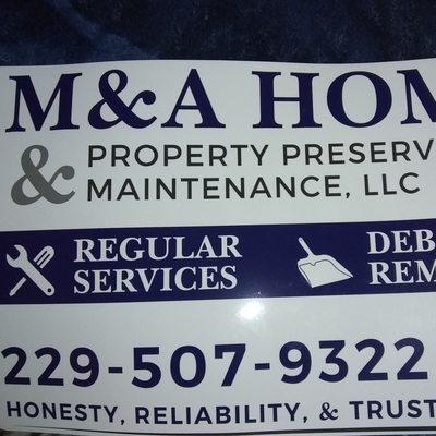 M&A Home & Property Preservation & Maintenance