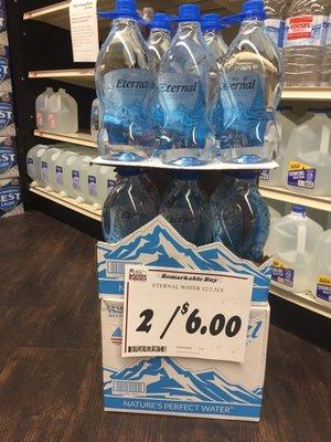 Rouses Market has your Eternal Water.