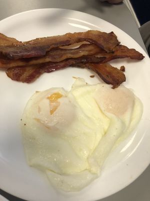 Eggs and bacon