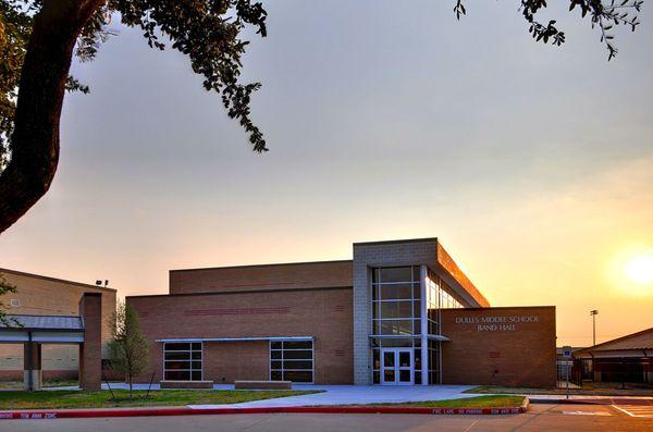 Dulles Middle School Band Hall Building, Fort Bend ISD