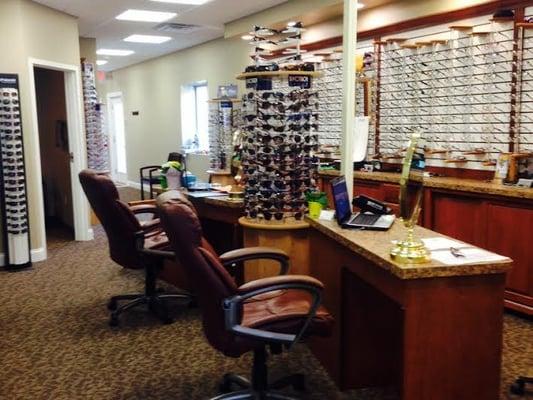 We have a wide selection eye wear.