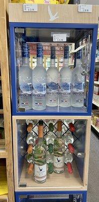 Grey Goose display