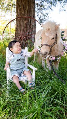 A birthday shoot at west 12 ranch studio