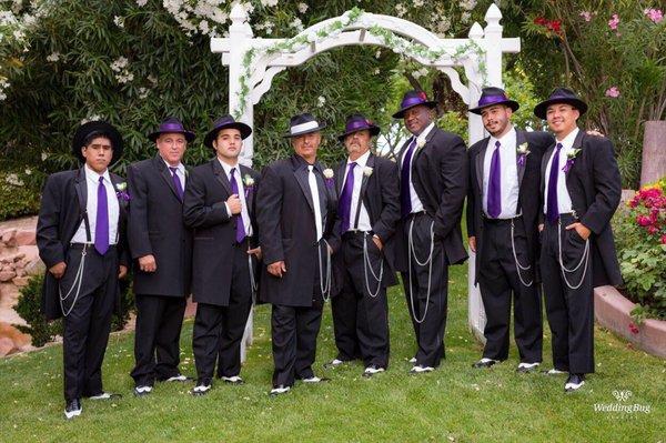 Mercedes you are awesome and the zoot suits made my wedding