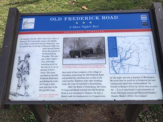 Interpretive marker.