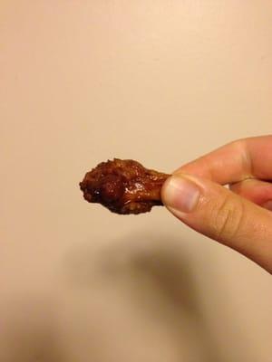 This is their chicken wing!