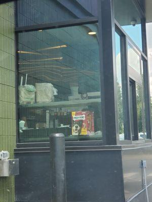 They have Milkbones for the pups in drive-thru