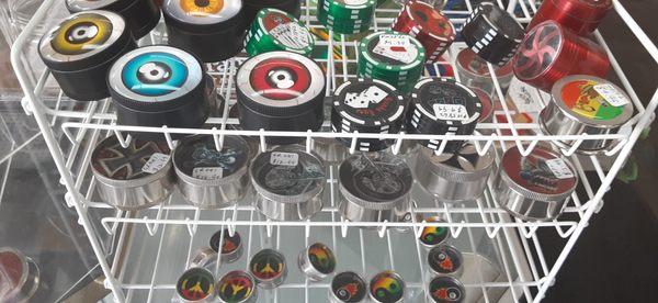 Grinders, and a variety of other accessories!