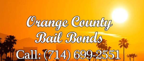 Photo advertisement for Orange County Bail Bonds in Santa Ana, California.