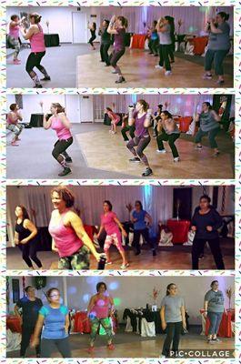 Saturday morning zumba party