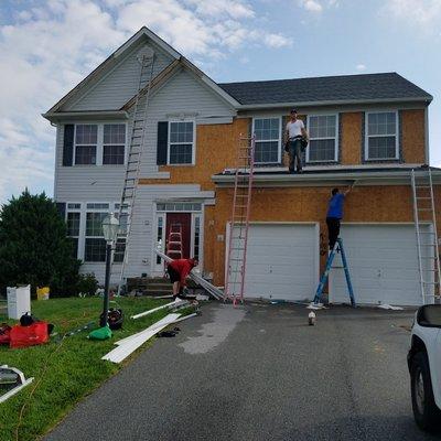 New Roof, Siding & Windows