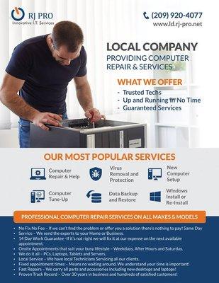 Computer Repair - Business & Residental