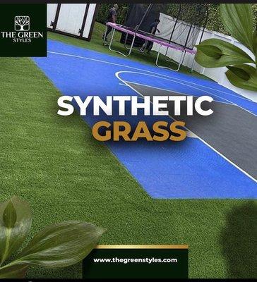 Synthetic grass it's an excellent option for playground. We made it for you with the best products and hight quality service.