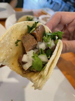 Tacos de Lengua