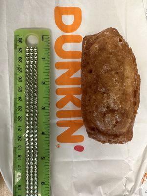 Is was my cruller stick.