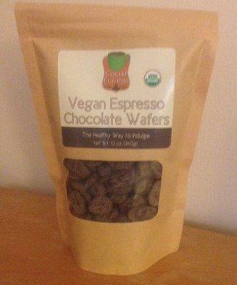 Vegan Espresso Chocolate Wafers