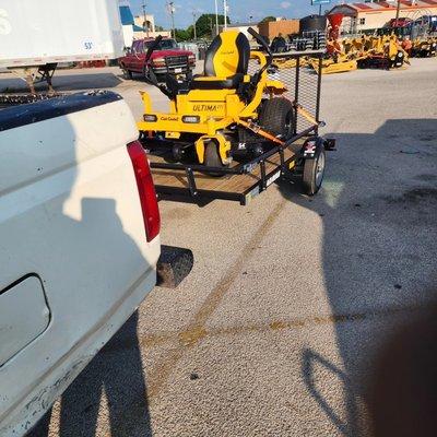 I own a Cub Cadet for big yards