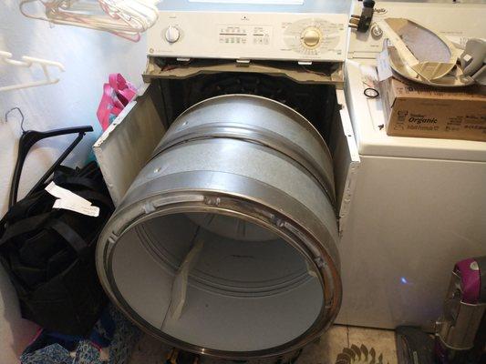 Replacing Dryer Idler Pulley