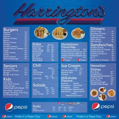 Our Menu