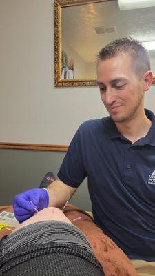 Dry Needling is a great complimentary service to your massage