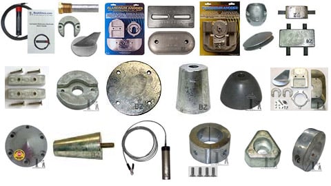 We specialize in the sale of sacrificial zinc, aluminum and magnesium anodes for recreational and commercial boaters.