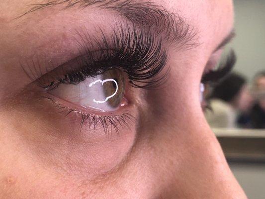 Full set of Volume Eyelash Extensions  By Appointment