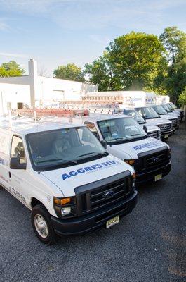 You can find our trained and experienced technicians all across Monmouth and Ocean counties in their service trucks.