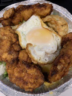 Fried chicken bowl $15