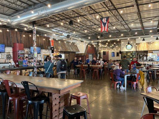 Taproom and Mama Bear kitchen