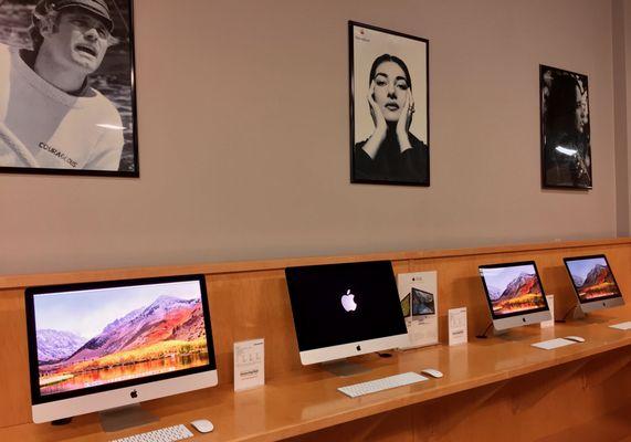 Our Apple desktop Mac area, where you'll find the iMac and Mac mini.