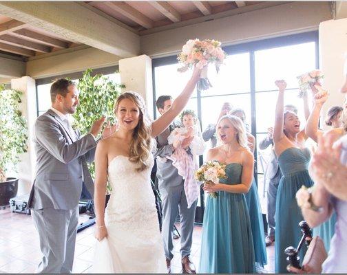 We love Weddings! Here's one of our brides having fun!