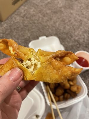 Crab wonton