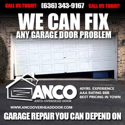 As garage door repair specialists, our priority to save you money.  We strive to fix your existing door, rather than trying t...