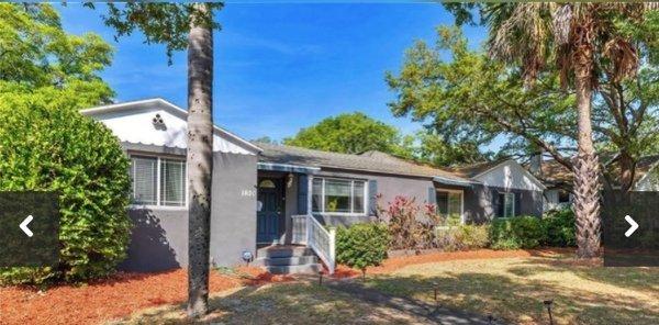 SOLD!  1800 14th st. NE, St.Petersburg, Florida  $450,000