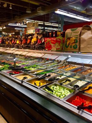 Salad bar @ Whole Foods Market