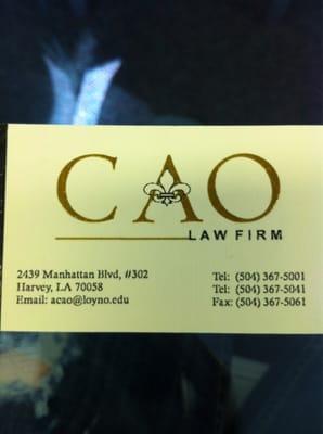 Cao Law Firm