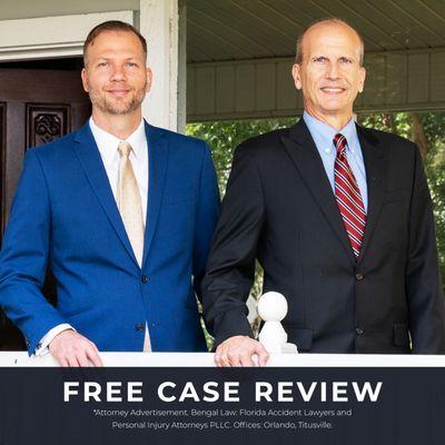 Orlando personal injury lawyers Jeffrey D Starker and Joel Leppard