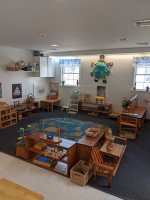 Our classrooms are designed for children's exploration.