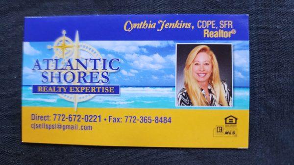 Cindy Jenkins - Atlantic Shores Realty Expertise