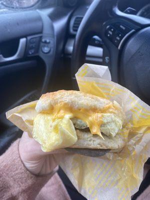 Sausage egg and cheese