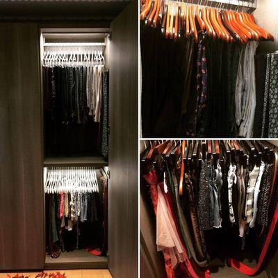 Luxury closet refresh and declutter