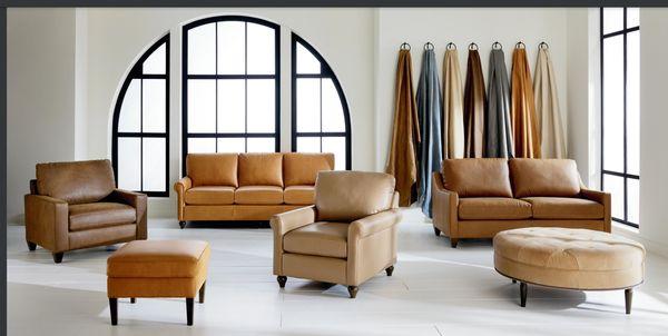 CUSTOM LEATHER SOFAS, SECTIONALS AND CHAIRS