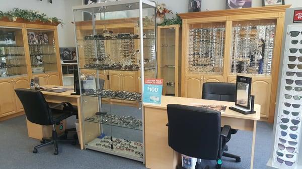 Glasses displays