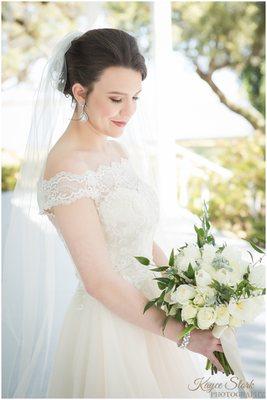 Bridal Portraits by Kayce Stork Photography