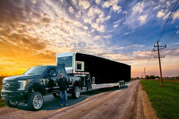 Enclosed Trailers Ready To Travel