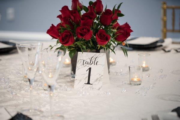 Red Centerpiece