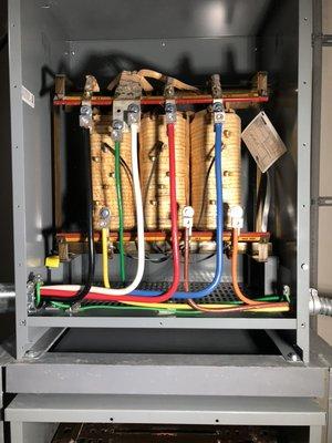 Commercial transformer replacement