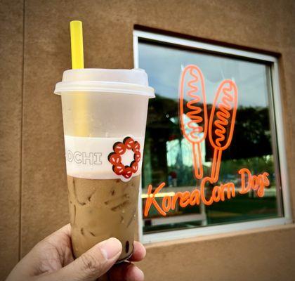 Stop in for the Korea Corn Dogs. Stay for the Hazelnut Iced Coffee.